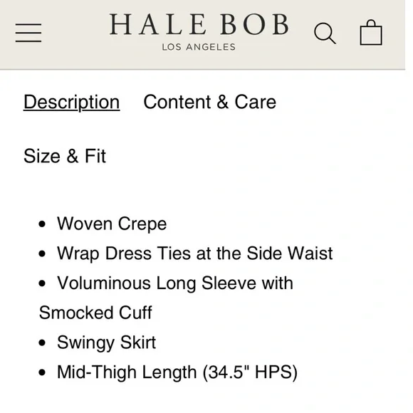 HALE BOB Veronika Wrap Dress ✨ - Picture 12 of 13